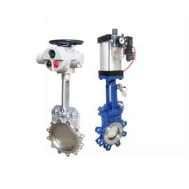 Válvula de compuerta de cuchilla accionada VINCER